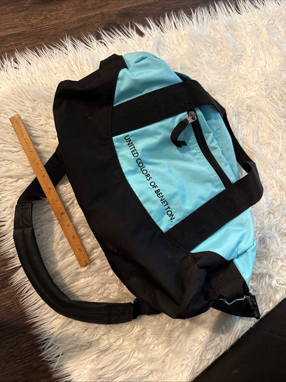 UNITED COLORS OF BENETTON Duffel Bag Luggage Zipper